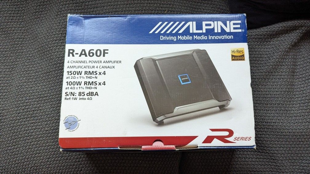Alpine Car Amplifier