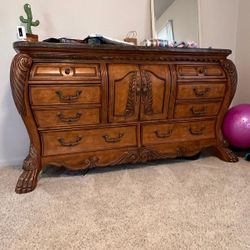 Marble Dresser Antique 