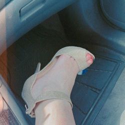 Dream Paris Gold Heels