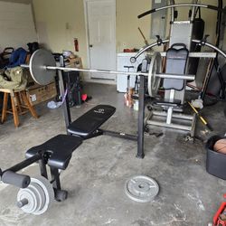 Olympic Gym Set + Gym Sets