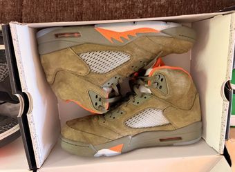 Jordan air 5 retro olive