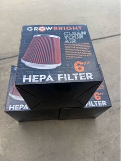 Grow bright hepa filter 6 “