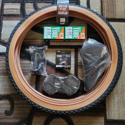 NEW Bicycle Bmx Parts Bundle 24" Black