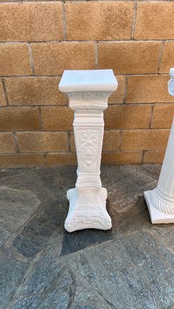 Column Decorations - White