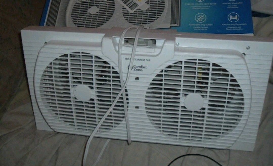 ComfortZone Dual Side Window Fan