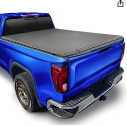 Tyger Auto T3 Soft Tri-fold Truck Bed Tonneau Cover Compatible with 2019-2024 Chevy Silverado GMC Sierra 1500 (NOT FIT 19-24 Classic) | 5'10" (70") Be