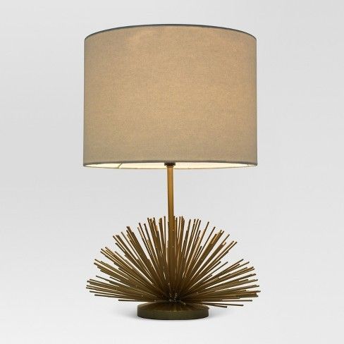 Sea urchin table lamps