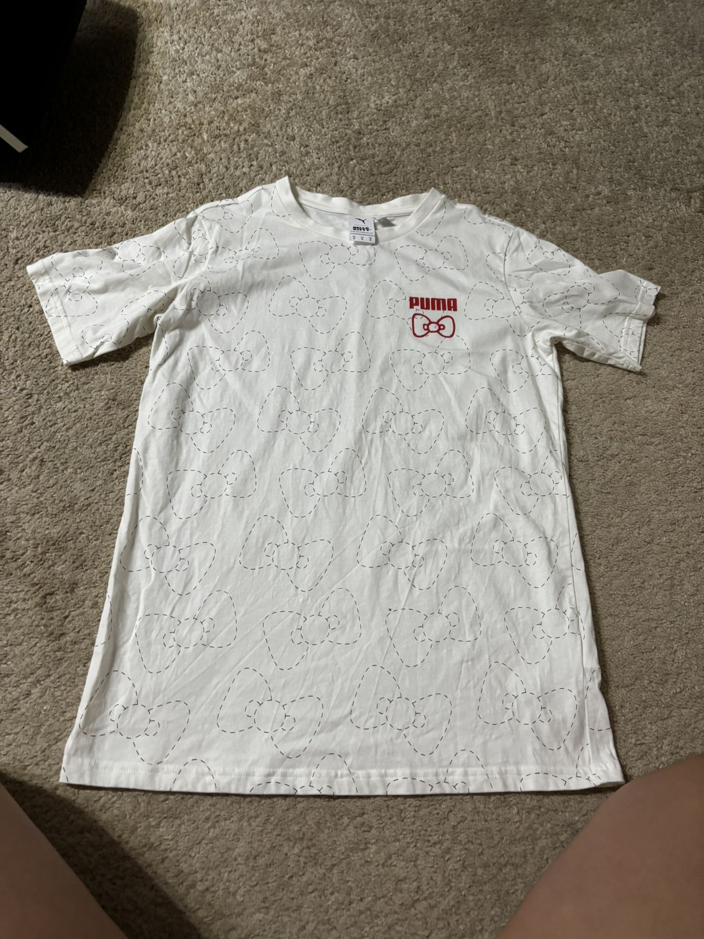Puma Limited Edition Hello Kitty Tshirts Medium