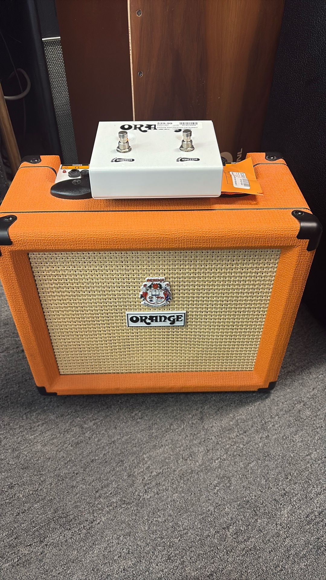 Orange Crush 20rt With Footswitch