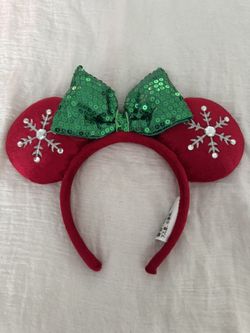 Christmas Minnie Ears