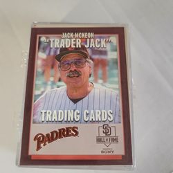 San Diego Padres Trader Jack Baseball Card Set