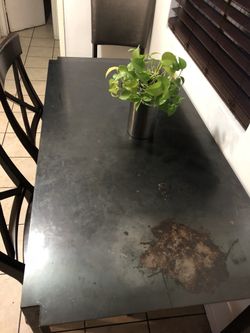 Stainless steal table