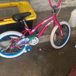 Little girls bike