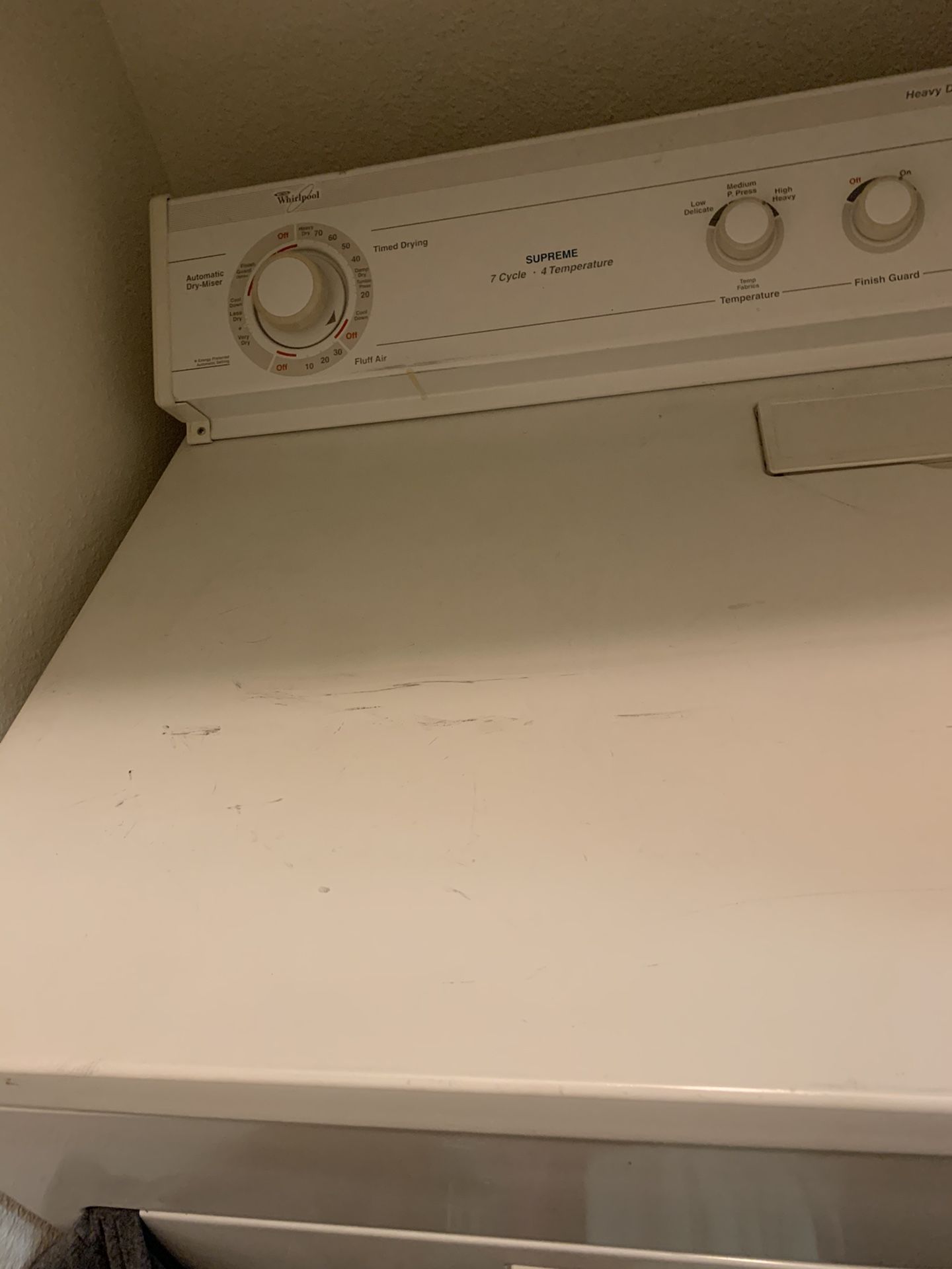 WHIRLPOOL Washer AND dryer