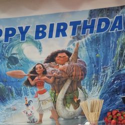 Moana Birthday Decorations