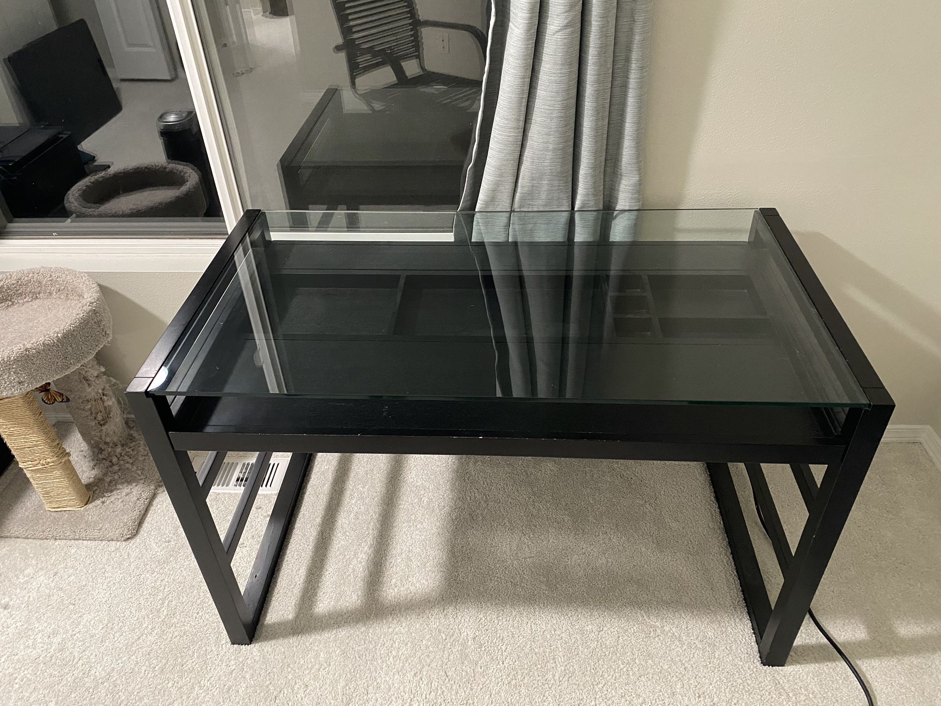 Glass Office Desk 