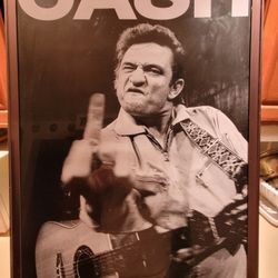 Johnny Cash Framed Under Glass poster
