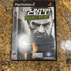 Tom Clancy's Splinter Cell: Double Agent (PlayStation 2, 2006) Complete w/Manual