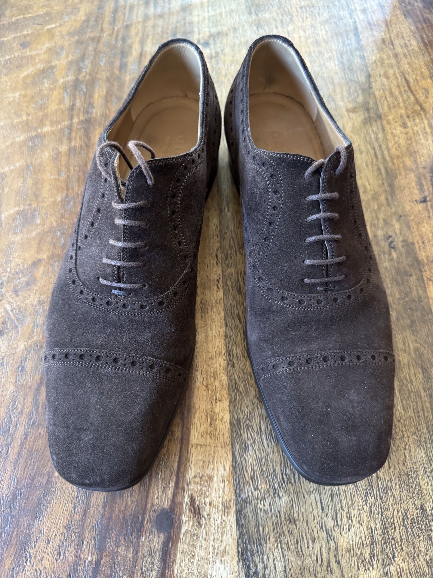 Gucci Suede Oxford shoes 8 Men