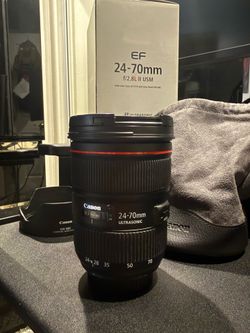 Canon EF 24-70mm f2.8L II usm Zoom Lens
