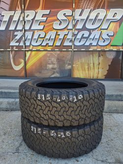 PAIR OF 275/60/20. BFGOODRICH ALL-TERRAIN A/T