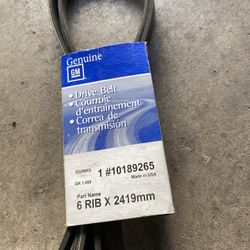 Genuine GM 10189265 Drive Belt GMC CHEVY TRUCKS 1(contact info removed)