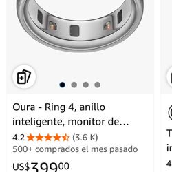 OURA Ring 4  #10 (Silver)