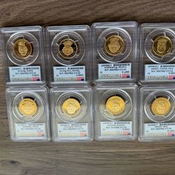 Graded coins all 68 plus