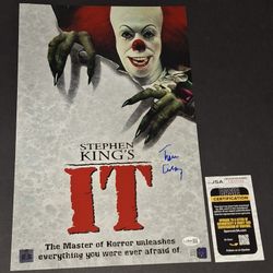 🔥 Tim Curry autographed 11x17 JSA COA 🔥