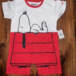 Snoopy Romper