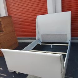 Full Size White Bed Frame