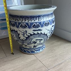 Authentic Large China Vase 