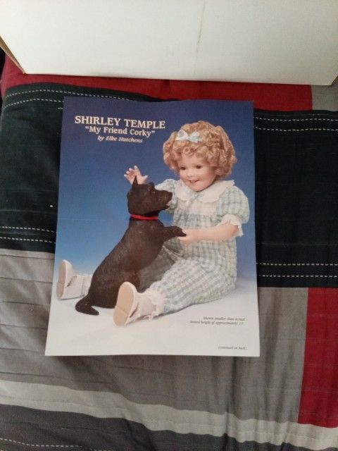 Shirley Temple Porcelain Doll 