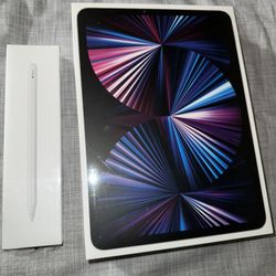 New Sealed Box Apple iPad Pro 11” 256gb Cellular + Wifi Silver I Can Come To you
