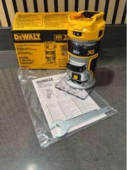 Dewalt DCW600 XR Compact Router New
