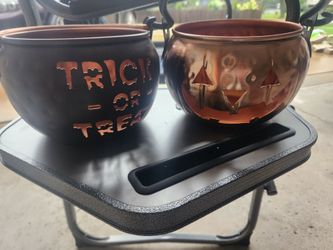 Halloween cauldrons
