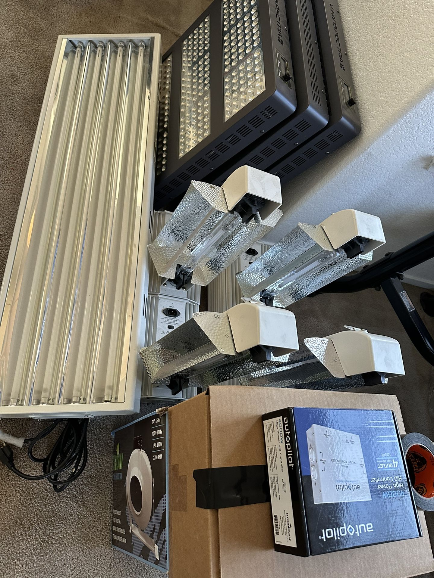 Grow Lights And Equipments