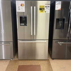 Bosch 3 Door French Door Refrigerator With Water Dispenser And Ice Maker 63