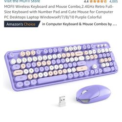 wireless Keyboard And Mouse, Combo Brand New