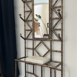 Coat Rack Table Credenza 