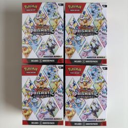 Pokemon Prismatic Evolutions Booster Bundle