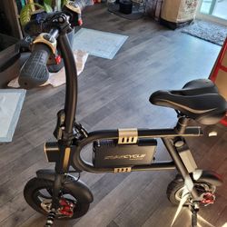 Electric Bike. Swagcycle, Black and gold