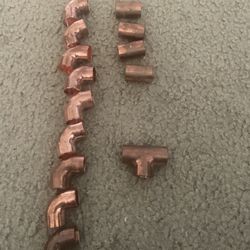 Plumbing 90s T And Coupling 