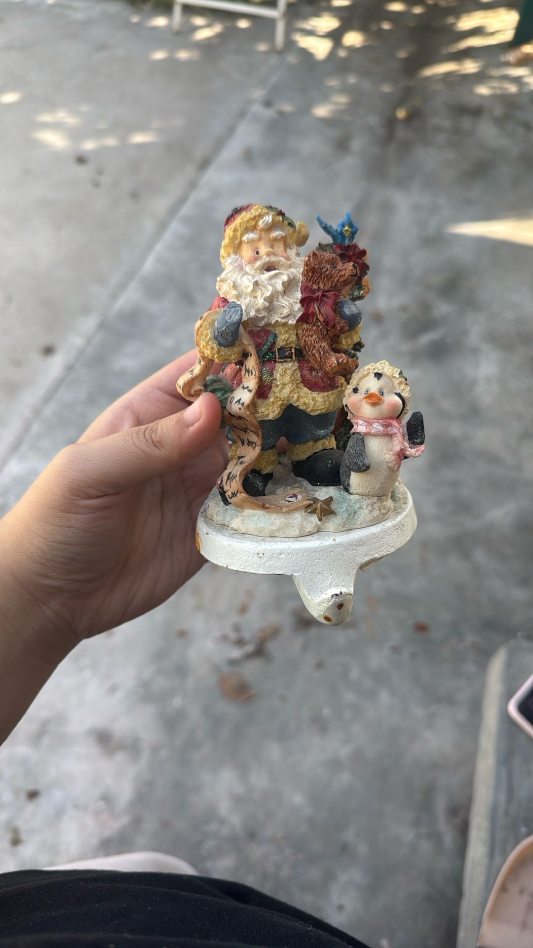 Santa Figure With Hook