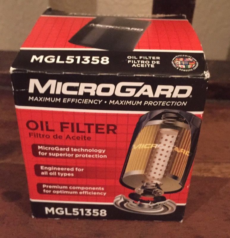 Brand New Microgard Oil Filter, Model MGL51358.