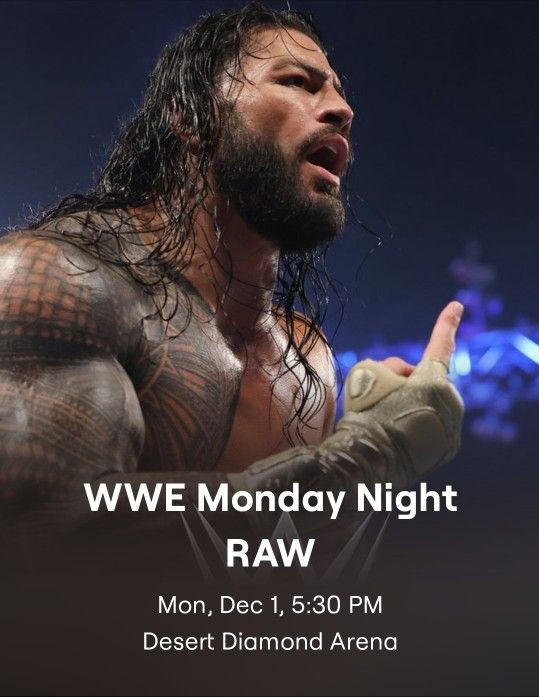 WWE MONDAY NIGHT RAW 