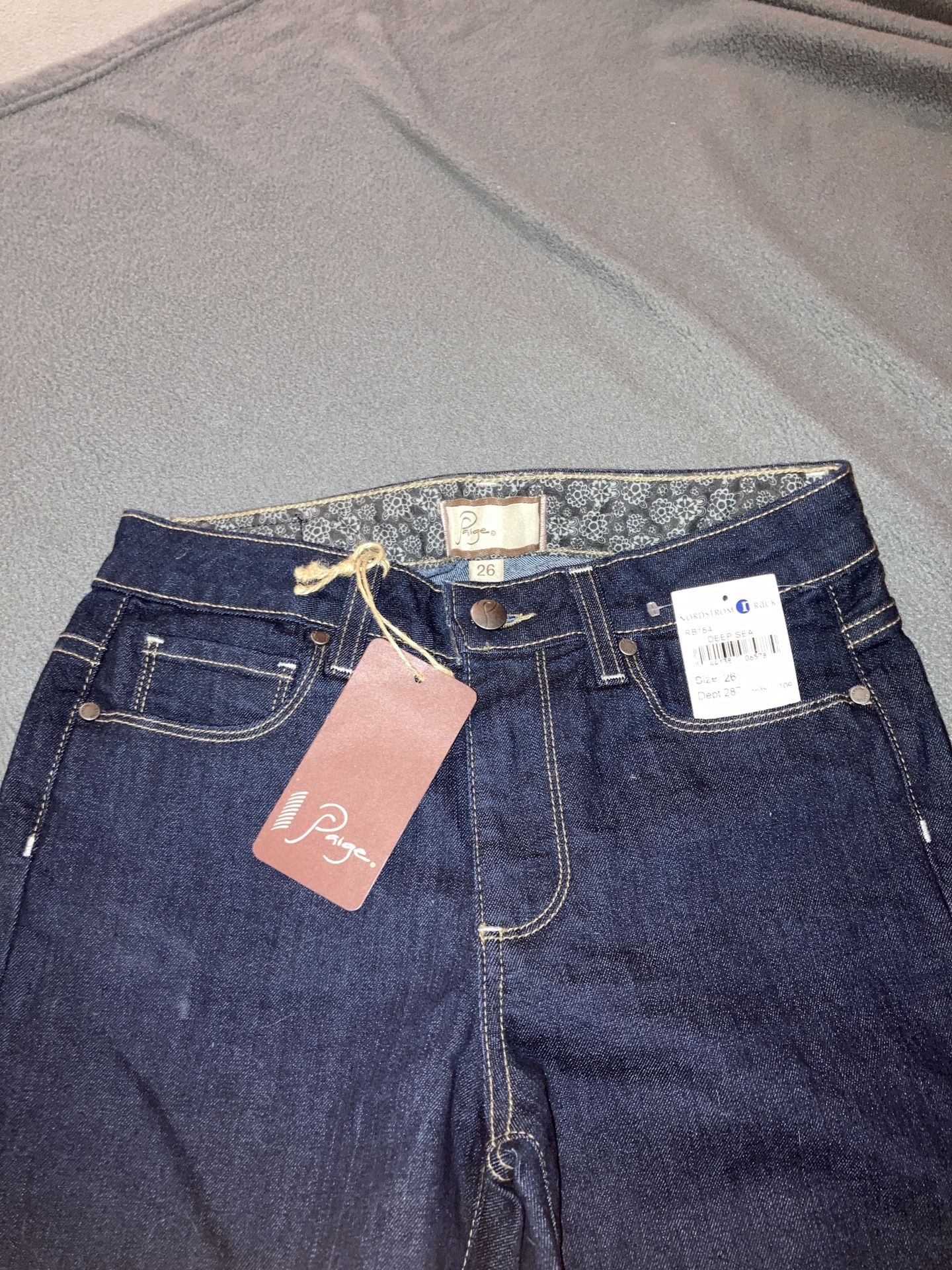 Paige Womens Flarred Jeans New