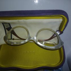 GUCCI GLASSES GG02150 CRYSTAL EMBELLISHED CAT EYE DETAIL $690