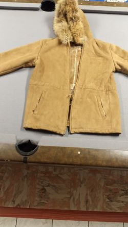 Marc Real Fur Hooded  Warm Coat