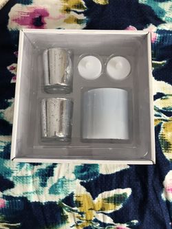 Battery candle set